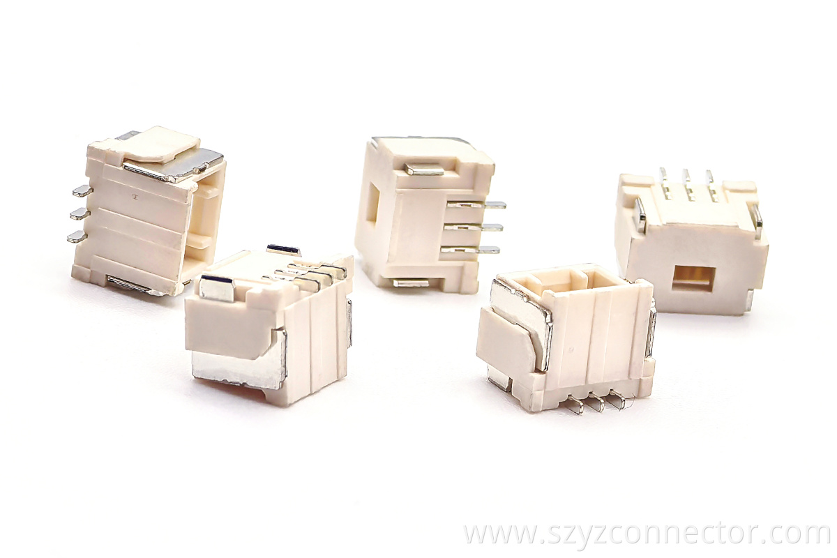 1.5mm Pitch Wafer Automotive-Grade Pin Header Connector SMT 3P